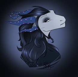 6_horns anthro black_background black_hair blue_horn eyebrows eyelashes eyeshadow female floating_horn gradient_background grey_body grey_face hair half-closed_eyes horn logo long_hair makeup multi_horn narrowed_eyes side_view simple_background snout solo text wavy_horn white_eyes jadedragoness mythology itasa_(jadedragoness) dragon mythological_creature mythological_scalie scalie 2019 artist_logo artist_name digital_media_(artwork) digital_painting_(artwork) flat_colors headshot_portrait painting_(artwork) portrait