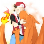 ambiguous_gender blush duo feral fire flaming_tail male membrane_(anatomy) membranous_wings nuzzling orange_body orange_skin simple_background tail white_background wings agemono mythology nintendo pokemon pokemon_trainer red_(pokemon) charizard dragon generation_1_pokemon human mammal mythological_creature mythological_scalie pokemon_(species) scalie 1:1 unavailable_at_source