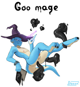 anal anal_penetration black_claws black_penis blue_body blue_fur claws clothing consentacles disembodied_penis eyewear fur genitals hat headgear headwear magic magic_circle magic_user male male_penetrated monocle multicolored_body multicolored_fur penetration penis sex slim_male slime solo summoning tan_body tan_fur tentacle_sex tentacles toe_claws two_tone_body two_tone_fur wizard_hat dakon dungeons_and_dragons hasbro mythology wizards_of_the_coast dak dragon goo_creature mythological_creature mythological_scalie scalie absurd_res hi_res
