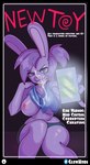 absurd_res anthro blue_clothing bodily_fluids bottomwear breast_out breasts bunny_enid cartoon_network cellphone cheating_girlfriend clothing comic corruption cover cover_art cover_page cum cum_on_face electronics english_text enid_(ok_k.o.!_lbh) female fur genital_fluids glowhorn hair heart_eyes heart_symbol hi_res holding_object holding_phone hotpants hypnosis infidelity lagomorph leporid licking licking_cum licking_lips looking_at_viewer mammal mind_control ok_k.o.!_let's_be_heroes phone purple_body purple_fur purple_hair rabbit shorts sitting smartphone solo text text_message tongue tongue_out