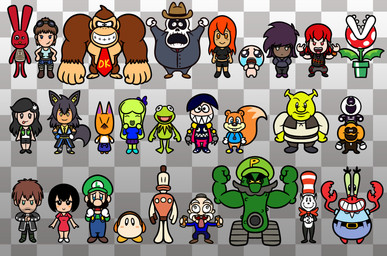 2_fingers 3_toes 5_fingers accessory age_difference ambiguous_gender anthro apron apron_only bald beady_eyes beard belly bent_legs black_body black_bottomwear black_clothing black_facial_hair black_footwear black_fur black_hair black_mouth black_mustache black_nose black_shirt black_shoes black_shorts black_t-shirt black_tail black_topwear blue_apron blue_bottomwear blue_clothing blue_eyes blue_footwear blue_hoodie blue_overalls blue_pants blue_shirt blue_shoes blue_topwear blush bodily_fluids bone bottomwear bow_tie breasts brown_bottomwear brown_clothing brown_eyes brown_hair brown_hat brown_headwear brown_pants brown_shorts brown_topwear brown_vest buckteeth button_(fastener) can checkered checkered_background closed_smile clothed clothed_anthro clothed_female clothed_human clothed_male clothing container cowboy_hat crying cybernetics derp_eyes devil_horns_(gesture) dress elderly_human elderly_male eyebrows eyes_closed eyewear eyewear_on_head facial_hair featureless_crotch featureless_feet featureless_legs featureless_limbs feet female female_human fingers fist flexing flexing_bicep flexing_both_biceps food footwear for_a_head frown fruit fully_clothed fully_clothed_anthro fully_clothed_female fully_clothed_human fully_clothed_male fur gesture goggles goggles_on_head green_body green_clothing green_hair green_hat green_headwear green_mouth green_shirt green_skin green_topwear green_vest grey_background grey_bottomwear grey_clothing grey_dress_shirt grey_pants grey_shirt grey_tank_top grey_topwear grin grinning_at_viewer group hair hand_gesture hands_behind_back hands_on_own_hips handwear hat headgear headwear holding_can holding_container holding_object hoodie larger_anthro larger_female larger_human larger_humanoid larger_male lips long_ears long_hair long_tail machine male male_anthro male_human medium_hair mitten_hands mittens mostly_nude mostly_nude_anthro mostly_nude_male mouth_closed mouthless multicolored_body multicolored_fur mustache necktie necktie_only noseless nude_anthro nude_human nude_male older_human older_male open_clothing open_frown open_mouth open_topwear open_vest orange_clothing orange_footwear orange_hair orange_head orange_nose orange_shoes orange_tail overalls overweight overweight_humanoid overweight_male pants pantsless_anthro pantsless_male pattern_background pattern_clothing pattern_hat pattern_headgear pattern_headwear pink_tongue pipe plant pointy_ears pumpkin pumpkin_head purple_bottomwear purple_clothing purple_footwear purple_inner_ear purple_shoes purple_skirt red_body red_bow_tie red_clothing red_dress red_eyes red_hair red_hat red_headwear red_necktie red_skin red_tongue red_wristband sharp_teeth shirt shoes shorts simple_background size_difference skeleton skirt smaller_anthro smaller_female smaller_human smaller_humanoid smaller_male smile smiling_at_viewer spiral spiral_eyes standing_on_another striped_clothing striped_hat striped_headgear striped_headwear stripes t-shirt tail tan_body tan_hands tan_skin tank_(vehicle) tank_top tears tears_of_sadness teeth thick_arms thick_lips toes tongue tongue_out toothy_grin topless topless_anthro topless_male topwear tunic two_tone_body two_tone_fur vehicle vest white_belly white_clothing white_eyebrows white_facial_hair white_handwear white_lips white_mittens white_mustache white_shirt white_topwear white_tunic worried_look yellow_eyes young young_human young_male younger_anthro younger_female younger_human younger_humanoid younger_male crispytoastyt 31_minutos animal_crossing conker's_bad_fur_day donkey_kong_(series) dr._seuss dreamworks jucika kirby_(series) mario_bros muppets nickelodeon nintendo rareware rosebuds_(comic) shrek_(series) spongebob_squarepants the_binding_of_isaac_(series) the_neverhood aidan_(crispytoastyt) andy_globesway cat_in_the_hat chompello_(good_star) conker crazy_redd donkey_kong_(character) fan_character gabriel_palomedes ghost_(crispytoastyt) isaac_(tboi) juan_carlos_bodoque jucika_(character) kermit_the_frog klaymen luigi maria_gonzalez mr._krabs pickle_plumber_tank pump_(crispytoastyt) rachel_arreat shokora_(rarekirby) shrek_(character) skid_(crispytoastyt) tay_fay uncle_fungi willa_brown amphibian animal_humanoid animated_skeleton arthropod canid canid_humanoid canine canine_humanoid chain_chomp clay_creature crab crustacean cyborg decapod domestic_cat elemental_creature felid feline felis flora_fauna fox frog human humanoid hybrid kong lagomorph leporid living_machine living_puppet living_tank living_vehicle malacostracan mammal mammal_humanoid muppet object_head ogre piranha_plant primate rabbit rodent sciurid tailed_humanoid tree_squirrel undead waddle_dee waddling_head 2021 absurd_res crossover digital_drawing_(artwork) digital_media_(artwork) hi_res
