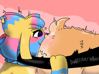 anal anthro anthro_on_anthro big_butt bodily_fluids breasts brown_body brown_fur butt butt_focus dripping duo exposed_breasts female femboy feral fur fur_tuft genitals glistening glistening_body glistening_butt glistening_skin hair hand_on_head holding_penis licking licking_inside light_body light_fur long_tongue looking_at_another looking_at_butt looking_at_partner male male/female multicolored_body multicolored_fur oral penis pinata plushie quiver_(object) rimming saliva saliva_drip saliva_on_butt saliva_string sex shaking shaking_butt shaking_lines slightly_chubby slightly_chubby_male small_breasts small_tail smile stitch_(sewing) tail tan_body tan_fur tongue tongue_fucking tongue_out tonguejob trembling tuft buttlovervr blushcrunch_studio dandy's_world roblox goob_(dandy's_world) yatta_(dandy's_world) 4:3 hi_res