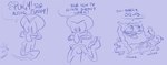 anthro blush bodily_fluids clothed clothing dialogue duo fully_clothed male male/male on_model sex_toy speech_bubble tears text toony vibrator yece nickelodeon spongebob_squarepants spongebob_squarepants_(character) squidward_tentacles cephalopod coleoid marine mollusk octopodiform octopus sea_sponge blue_theme comic cool_colors english_text hi_res