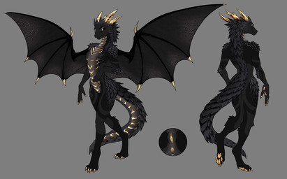 alternate_view anthro anus claws female genitals membrane_(anatomy) membranous_wings non-mammal_vulva nude_anthro pawpads scale_plates scales solo vulva wings lakritsa european_mythology mythology mariaxtra_(cynderthedragoness39) dragon mythological_creature mythological_scalie scalie western_dragon absurd_res hi_res model_sheet