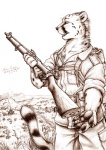 british cheetah feline gun kalahari lee_enfield_mk4 male ranged_weapon solo uniform weapon world_war_2 ww2 wwii
Rating: Safe
Score: 6
User: Arandus
Date: August 25, 2011