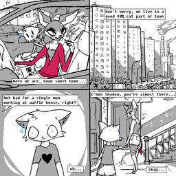 age_difference anthro apartment car cigarette clothing dialogue duo eyelashes female fur hairless heart_symbol inner_ear_fluff male older_female ribbons seat_belt shirt smoking smoking_cigarette tail text topwear tuft vehicle white_body white_fur young younger_male naircat femnair shadow_(naircat) domestic_cat felid feline felis hairless_cat mammal sphynx_(cat) 1:1 aliasing binary_drawing comic digital_drawing_(artwork) digital_media_(artwork) english_text adopted_(lore) adopted_son_(lore) adoptive_mother_(lore) mother_(lore) mother_and_child_(lore) mother_and_son_(lore) parent_(lore) parent_and_child_(lore) parent_and_son_(lore) son_(lore)