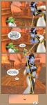 ackanime base_four_layout blizzard_entertainment comic content_repetition dialogue digital_media_(artwork) draenei duo english_text female four_frame_image four_row_layout goblin humanoid linked_speech_bubble speech_bubble text warcraft