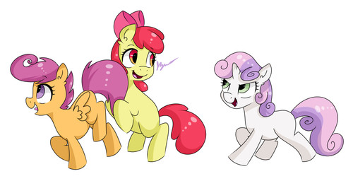 apple_bloom_(mlp) equine female friendship_is_magic fur green_eyes hair horn horse mammal multi-colored_hair my_little_pony orange_eyes orange_fur pegasus plain_background pony purple_eyes scootaloo_(mlp) sweetie_belle_(mlp) unicorn white_background white_fur wings wizardglitter yellow_fur
Rating: Safe
Score: 5
User: Lunaz
Date: April 11, 2014