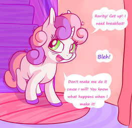 cub dialog english_text equine female feral friendship_is_magic fur green_eyes hair handsockz horn inside mammal my_little_pony sleepy solo sweetie_belle_(mlp) text two_tone_hair unicorn white_fur young
Rating: Safe
Score: 15
User: DaftMink
Date: September 05, 2013