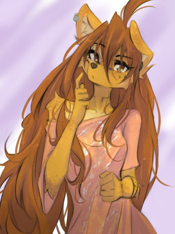 5_fingers anthro biped breasts clothed clothed_anthro clothed_female clothing ear_piercing female fingers fur hair inner_ear_fluff looking_at_viewer piercing solo tattoo tuft tinygaypirate apogee_(tinygaypirate) canid canine canis domestic_dog mammal 2025 3:4 digital_drawing_(artwork) digital_media_(artwork) hi_res