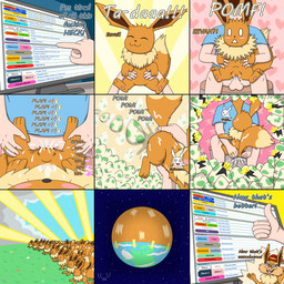 9_panel_comic bestiality blush blush_stickers bodily_fluids bottomless bottomless_male breaking_the_fourth_wall buckteeth clothed clothing cum cum_in_vagina cum_inside cum_on_tail cum_on_vulva cum_splatter detailed_background digit_ring egg electronics faceless_character faceless_male female female_feral female_on_human female_pov feral feral_penetrated first_person_view forced genital_fluids genitals gesture group hand_gesture happy heart_symbol human_on_feral human_penetrating human_penetrating_feral humor impregnation infidelity interspecies interspecies_impregnation jewelry larger_male looking_at_viewer male male/female monitor neck_tuft on_lap oviposition paws penetration penile penile_penetration penis penis_in_vagina planet pokemon_egg pokemon_speak pokephilia profanity ring sex sitting_on_lap size_difference smaller_female smaller_penetrated sound_effects surprise_sex surprised tail teeth text thumbs_up tuft vaginal vaginal_fluids vaginal_penetration vulva wedding_ring johnbrain93 animaniacs bulbapedia nintendo pokemon warner_brothers slappy_squirrel canid eevee generation_1_pokemon human mammal pokemon_(species) rodent sciurid 1:1 absurd_res comic cyrillic_text english_text hi_res