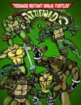 anthro bo_staff butt clothing eyewear group kerchief male melee_weapon muscular muscular_male nunchaku polearm sai_(weapon) staff sunglasses sword weapon psychoandy battletoads rareware teenage_mutant_ninja_turtles donatello_(tmnt) leonardo_(tmnt) michelangelo_(tmnt) pimple_(battletoads) raphael_(tmnt) rash_(battletoads) zitz_(battletoads) amphibian frog reptile scalie toad_(frog) turtle crossover