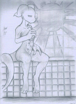 bath butt male nude soap solo water geno28 earthbound_(series) nintendo yang_(giygas) alien gieeg 2016 black_and_white graphite_(artwork) hi_res monochrome signature traditional_media_(artwork)