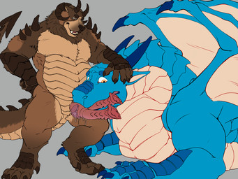 2_penises 4_fingers 4_horns 5_fingers 5_toes ambiguous_feral ambiguous_gender ambiguous_penetrated animal_genitalia animal_penis anthro anthro_on_feral anthro_penetrating anthro_penetrating_ambiguous anthro_penetrating_feral arm_markings arm_spikes aroused balls belly bestiality big_belly big_penis biped blue_body blue_claws blue_ears blue_hands blue_horn blue_scales blue_wings bodily_fluids brown_arms brown_body brown_claws brown_ears brown_feet brown_fur brown_hands brown_horn brown_legs brown_mane brown_nose brown_pawpads brown_paws brown_scales brown_spikes brown_tail cheek_markings claws curved_horn digitigrade dominant dominant_anthro dominant_male dorsal_ridge dripping drooling drooling_tongue duo erection eyebrows facial_markings feet fellatio feral feral_penetrated finger_claws fingers forehead_horn fur fur_markings genital_slit genitals hair hand_on_head handpaw head_horn head_markings head_ridge hemipenes horn hybrid_anthro hybrid_genitalia hybrid_penis larger_ambiguous larger_feral larger_penetrated larger_sub licking licking_another long_horn long_penis long_tail looking_at_another looking_at_genitalia looking_at_penis lying male male/ambiguous male_anthro male_on_feral male_penetrating male_penetrating_ambiguous male_penetrating_feral mane mane_hair markings medial_ring membrane_(anatomy) membranous_wings monotone_feet monotone_hands monotone_horn monotone_inner_ear monotone_markings multi_genitalia multi_horn multi_penis multicolored_body multicolored_ears multicolored_fur multicolored_penis multicolored_scales muzzle_(marking) nubbed_penis nude on_front on_ground oral oral_penetration orange_eyes pawpads paws penetration penile penis penis_lick penis_on_tongue pink_penis pink_tongue pupils quadruped red_penis ridged_horn saliva saliva_drip saliva_on_penis saliva_on_tongue scale_markings scales scaly_tail sex sharp_teeth short_ears short_fur short_horn shoulder_spikes simple_background size_difference slightly_chubby slightly_chubby_anthro slightly_chubby_male slit_pupils small_ears small_horn small_top_big_bottom smaller_anthro smaller_male smooth_horn snout snout_markings spade_tail spiked_penis spiked_tail spikes spikes_(anatomy) standing standing_sex straight_horn submissive submissive_ambiguous_gender submissive_feral tail tall tan_balls tan_belly tan_body tan_ears tan_fur tan_genital_slit tan_inner_ear tan_markings tan_scales tan_tail tan_wings teeth thick_penis three-quarter_view toe_claws toes tongue tongue_around_penis tongue_out tongue_play two_tone_body two_tone_ears two_tone_fur two_tone_hands two_tone_penis two_tone_scales two_tone_tail two_tone_wings ursine_ears ursine_genitalia ursine_penis vein veiny_penis white_body white_claws white_hands white_horn white_scales white_spikes white_wings wing_spikes wings chamuskinha third-party_edit european_mythology mythology kuruk_(character) bear brown_bear dragon furred_dragon furred_scalie grizzly_bear hybrid hybrid_dragon hybrid_mammal mammal mythological_creature mythological_scalie scalie ursidae ursine western_dragon 2026 4:3 absurd_res digital_drawing_(artwork) digital_media_(artwork) hi_res sketch