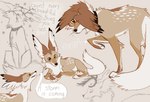 antlers branch feathered_ears female flower horn leaf plant solo text twig kryotea mythology canid canine canis coyote dragon hybrid mammal mythological_creature mythological_scalie scalie english_text hi_res