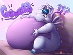 anthro belly big_belly bloated bodily_fluids buckteeth ears_up female fur hair hand_on_belly hand_on_own_belly hands_on_own_belly huge_belly hyper hyper_belly interrobang morbidly_obese morbidly_obese_anthro morbidly_obese_female nervous_sweat nude obese obese_anthro obese_female overweight overweight_anthro overweight_female paws sitting solo sound_effects sweat sweatdrop teeth wide_eyed wings worried worried_look scott_calico disney the_wuzzles hoppopotamus_(the_wuzzles) common_hippopotamus hippopotamid hybrid lagomorph leporid mammal rabbit 2022 4:3 better_version_at_paywall signature