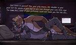anal_orgasm anthro bdsm blindfold bodily_fluids bondage bound chastity_device collar cuffs_(clothing) cum cum_while_penetrated dialogue duo ejaculation emanata finger_in_mouth forced genital_fluids grabbing_neck hands-free intense_orgasm lgbt_pride makeup male male/male mascara orgasm orientation_play penetration permanent_bondage permanent_chastity_device pride_colors rainbow_flag rainbow_pride_flag rainbow_symbol raised_leg rape restrained running_makeup running_mascara sex shaking shaking_orgasm size_difference slave trembling zeidre max_(zeidre) hi_res