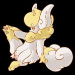 blush female feral fur genitals pussy semi-anthro solo white_body white_fur nsfwoo nintendo pokemon fan_character ivonne_the_meowstic felid generation_6_pokemon mammal meowstic pokemon_(species) shiny_pokemon 2018 alpha_channel