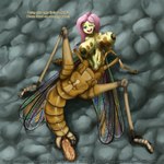 asphalt egg female genitals grimdark grotesque interference masturbation navel oviposition ovipositor pussy solo text transformation wings smudge_proof equestria_girls friendship_is_magic hasbro my_little_pony fluttershy_(mlp) arthropod grasshopper insect locust orthopterid taur 1:1 hi_res url