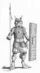 0laffson 2024 5_fingers anklet anthro armlet armor belt biped bottomwear clothing cuirass digitigrade ear_tuft felid feline fingers fur graphite_(artwork) headgear helmet hi_res holding_melee_weapon holding_object holding_polearm holding_shield holding_spear holding_weapon jewelry leopard_spots looking_at_viewer looking_forward lynx male mammal mane markings melee_weapon monochrome necklace paws pencil_(artwork) polearm scabbard scar shadow shield signature simple_background skirt solo spear spots spotted_body standing striped_mane sword tassets tower_shield traditional_media_(artwork) tuft vambrace warrior weapon white_background