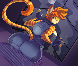 2015 anthro big_breasts big_butt blonde_hair breasts butt cat claws clothing ear_piercing feline female fingerless_gloves fur gloves green_eyes hair inside jaeh looking_down loree mammal orange_fur piercing pink_nose short_hair sitting solo space stripes stuck tight_clothing voluptuous wide_hips yellow_fur
Rating: Safe
Score: 35
User: Fur_in_the_dark
Date: January 13, 2015 2015 anthro big_breasts big_butt blonde_hair breasts butt cat claws clothing ear_piercing feline female fingerless_gloves fur gloves green_eyes hair inside jaeh looking_down loree mammal orange_fur piercing pink_nose short_hair sitting solo space stripes stuck tight_clothing voluptuous wide_hips yellow_fur
Rating: Safe
Score: 35
User: Fur_in_the_dark
Date: January 13, 2015