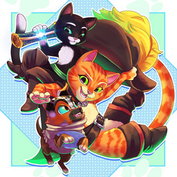 3_toes 5_fingers abstract_background anthro belt black_body black_fur blue_eyes boots brown_body brown_fur cape clothing eyebrows eyeliner feet female feral fingers footwear fur fuzzy glowing green_background green_eyes group half-closed_eyes happy hat headgear headwear holding_clothing holding_hat holding_headgear holding_headwear holding_object looking_at_another makeup male map midair narrowed_eyes open_mouth open_smile orange_body orange_fur pawpads pose sash shoes simple_background size_difference smile square_background sweater tail teeth toes topwear trio risu_chuu dreamworks puss_in_boots_(franchise) kitty_softpaws perrito_(puss_in_boots) puss_in_boots_(dreamworks) canid canine canis chihuahua domestic_cat domestic_dog felid feline felis mammal tabby_cat toy_dog tuxedo_cat hi_res shaded