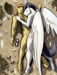 2014 anthro bgn braeburn_(mlp) chest_hair cowboy_hat cutie_mark equine eyes_closed eyewear friendship_is_magic gay glasses hat horse lying male mammal my_little_pony on_back pegasus soarin_(mlp) wings wonderbolts_(mlp)
Rating: Questionable
Score: 6
User: Pokelova
Date: February 07, 2014