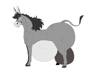 balls belly big_balls big_belly big_butt big_penis black_balls black_ear_tips black_eyebrows black_hooves black_mane black_tail_tuft butt dipstick_ears ear_markings equine_balls eyebrows fat_belly feral fur genitals grey_belly grey_body grey_fur grey_inner_ear grey_tail hanging_belly heavy_balls hooves huge_balls huge_belly huge_butt huge_hips huge_penis huge_thighs hyper hyper_balls hyper_belly hyper_butt hyper_genitalia hyper_hips hyper_penis hyper_thighs male mane morbidly_obese morbidly_obese_feral morbidly_obese_male multicolored_ears obese obese_feral obese_male overweight overweight_feral overweight_male penis potbelly round_body side_view simple_background solo tail tail_tuft teeth thick_neck thick_thighs tuft white_background wide_hips reagan700 eddie_(reagan700) asinus donkey equid equine mammal hi_res