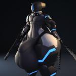 armor assault_rifle balls big_balls big_bulge bulge genitals gun holding_gun holding_object holding_ranged_weapon holding_weapon huge_balls huge_bulge huge_thighs hyper hyper_balls hyper_bulge hyper_genitalia hyper_thighs machine male not_furry pose ranged_weapon rifle simple_background solo standing thick_thighs weapon wide_hips anthroanim s.o.r.u. humanoid robot 1:1 2018 3d_(artwork) absurd_res digital_media_(artwork) hi_res