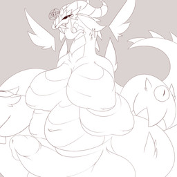 4_breasts after_transformation anthro apode balls belly big_balls big_belly big_breasts big_butt big_penis big_tail black_sclera bound breasts butt corruption cuff_(restraint) curvy_figure fur genitals gynomorph hair handcuffs horn huge_balls huge_breasts huge_butt huge_penis huge_tail humanoid_genitalia humanoid_penis hyper hyper_balls hyper_breasts hyper_genitalia hyper_penis intersex inverted_nipples legless long_tongue magic magic_circle merging metal_cuffs multi_breast multi_eye navel nipples non-mammal_breasts non-mammal_nipples nude occult_symbol open_mouth penis pentagram restraints sagging_breasts serpentine shackles simple_background solo spiked_tail spikes spikes_(anatomy) split_form summoning_circle surprised symbol tail thick_tail thick_thighs tongue transformation voluptuous wings sepiruth mythology draconcopode dragon hybrid lamia mythological_creature mythological_scalie reptile scalie snake 1:1 hi_res