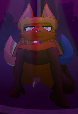 animal_genitalia anthro audience bat_ears bat_wings being_watched cape clothing crawling crowd dancing exhibitionism fangs femboy genderfluid_pride_colors genital_slit genitals gloves group handwear knot knotted_penis legwear lgbt_pride looking_at_another looking_at_viewer male membrane_(anatomy) membranous_wings on_stage penis pole pride_color_flag pride_colors public public_exposure slit_penis solo strip_club stripper stripper_pole teeth thigh_highs topwear tube_top wings moopsart moops_(moopsart) bat mammal shape_shifter absurd_res hi_res genderfluid_(lore)