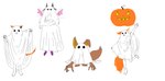 anthro clothing cosplay costume female food fruit group holidays horn plant pumpkin unknown_artist halloween mythology prostokvashino tama-tama canid canine demon fox ghost hybrid mammal mythological_canine mythological_creature spirit werecanid werecanine werecreature werewolf hi_res