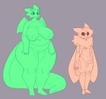 anthro areola balls bangs belly big_areola big_belly big_breasts big_tail breasts chubby_tail duo erection fangs female fur genitals green_body green_scales green_wings hair horn huge_breasts huge_hips huge_thighs humanoid_genitalia humanoid_penis male navel neck_tuft nipples non-mammal_nipples nude orange_body orange_fur penis scales smile swept_bangs tail teeth thick_thighs tuft wide_hips wings conditional_dnp welwraith mythology marilin_(welwraith) taro_(welwraith) arthropod dragon insect lepidopteran moth mythological_creature mythological_scalie scalie hi_res