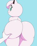 2022 4:5 ambiguous_gender animated anus back_boob big_breasts big_butt blinking breasts butt butt_grab butt_jiggle butt_squish duo female generation_1_pokemon genitals green_eyes hand_on_butt hi_res huge_butt human humanoid jiggling jigglypuff looking_at_viewer looking_back loop mammal nintendo nude pink_body pokemon pokemon_(species) pussy short_playtime skindentation smile solo_focus squish tansau thick_thighs thigh_gap wide_hips