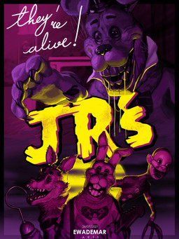 button_(fastener) fingers hook hook_hand machine open_mouth poster poster_template sharp_teeth teeth ewademar five_nights_at_freddy's five_nights_at_freddy's_2 jr's scottgames bonnie_(fnaf) foxy_(fnaf) freddy_(fnaf) marionette_(fnaf) animatronic bear canid canine fox humanoid lagomorph leporid mammal rabbit robot 2021 3:4 dated digital_media_(artwork) hi_res