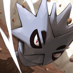 ambiguous_feral ambiguous_gender black_body blue_body cloud day desert feral midair motion_blur multicolored_body outside red_eyes rock sky solo tan_sky two_tone_body spicyichizo nintendo pokemon generation_2_pokemon pokemon_(species) pupitar 1:1 2026 absurd_res hi_res shaded