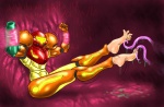 5_toes alien bindings blush dialog female foot_fetish hi_res hindpaw human laugh metroid paws quintonquill samus_aran soles spikes tentacles text tickling toes
Rating: Questionable
Score: 1
User: Chilly
Date: June 06, 2013