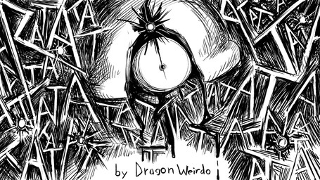 ambiguous_gender armor blood blood_drip bodily_fluids broken_helmet bullet_hole cracked dripping eyelashes headgear helmet shot_in_head solo sound_effects title wide_eyed dragonweirdo 16:9 comic cover cover_art cover_page hi_res monochrome widescreen