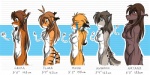 anthro basitin blue_eyes bodily_fluids breast_size_difference breasts brown_hair bust_chart canid canine canis casual_nudity chart chest_tuft conditional_dnp countershading crossgender crying english_text felid female flora_(twokinds) fox fur group hair hybrid kathrin_vaughan keidran laura_(twokinds) lineup mammal mike_(twokinds) model_sheet mtf_crossgender natani nude orange_body orange_fur pantherine red_fox side_boob tail tears text tiger tom_fischbach true_fox tuft twokinds white_body white_fur wolf
