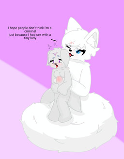 abdominal_bulge age_difference anthro bulge dominant duo elderly_female female larger_dom male male/female penetration sex size_difference smaller_penetrated text young young_male younger_penetrated kyopikoto kyopikoto_(kyopikoto) canid canine canis fox mammal wolf absurd_res character_request english_text hi_res adult_(lore)