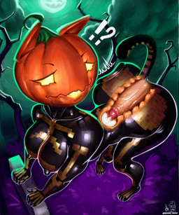 anthro big_breasts big_butt big_penis bodily_fluids breasts butt butt_from_the_front butt_slap cemetery cervical_penetration clothed clothing cum cum_in_uterus cum_in_vagina cum_inside duo ejaculation erection female female_penetrated food for_a_head front_view fruit genital_fluids genitals glistening glowing glowing_eyes holidays huge_breasts huge_butt huge_penis humanoid_genitalia humanoid_penis jack-o'-lantern latex latex_clothing latex_skinsuit light looking_back male male/female male_penetrating male_penetrating_female moon moonlight night nipples open_mouth orgasm outside penetration penile penile_penetration penis penis_in_vagina plant pumpkin pumpkin_head sex simple_background skeleton_bodypaint skinsuit slap tail thick_thighs tight_clothing uterus vaginal vaginal_penetration wide_hips x-ray_view gnida_nsfw epic_games fortnite halloween spice_(fortnite) object_head absurd_res digital_media_(artwork) hi_res