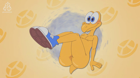 4_toes anthro bent_legs bent_over blush bouncing butt clothed clothing convenient_censorship creative_censorship crouching feet footwear footwear_only group inviting legs_up long_legs looking_at_viewer male mostly_nude nude partially_clothed peace_symbol pose shell-less shoes shoes_only smile sneakers sneakers_only spread_legs spreading stretching tail teasing toes tongue tongue_out trio twerking zyasixpear madonna_(singer) mario_bros nintendo kooblu_(zyasixpear) redkoo_(zyasixpear) yellku_(zyasixpear) koopa koopa_troopa scalie 16:9 animated animation_meme censored english_audio hi_res huge_filesize meme pinup short_playtime sound video widescreen