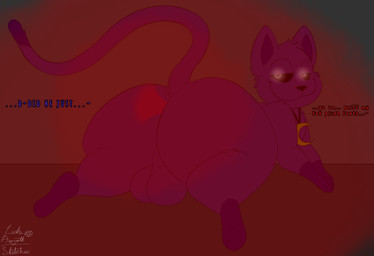 anthro balls big_butt butt catnap's_red_smoke fart fart_cloud fart_fetish farting_at_viewer feral fur genitals jewelry looking_back male nude plushie presenting presenting_hindquarters purple_body purple_fur raised_tail red_fart_cloud simple_background smelly smile solo tail text thick_thighs lukeazeroth89 mob_entertainment poppy_playtime smiling_critters catnap_(poppy_playtime) domestic_cat felid feline felis mammal monster digital_drawing_(artwork) digital_media_(artwork) signature sketch