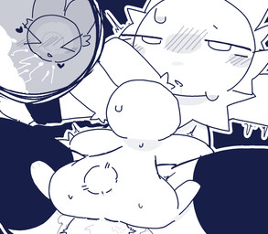 anthro anthro_on_feral anthro_penetrated bestiality bodily_fluids cum cum_in_vagina cum_inside female female_penetrated feral feral_penetrating feral_penetrating_anthro genital_fluids impregnation intraspecies intraspecies_bestiality larger_sub male male/female male_penetrating male_penetrating_female ovum ovum_with_face penetration sex size_difference sperm_cell submissive hottoek volt_(hottoek) lagomorph leporid mammal rabbit 2026 blue_and_white hi_res monochrome