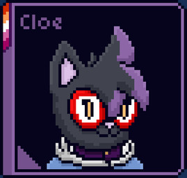 anthro black_body black_fur clothing collar eyewear female fur glasses hair hoodie lesbian_pride_colors lgbt_pride pink_nose pride_colors purple_hair smile solo topwear wearing_glasses pixiecatsupreme cobalt_core felid feline mammal icon low_res nonbinary_(lore)