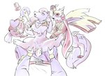 alolan_form alolan_ninetales bestiality bodily_fluids_in_pussy clothed clothed_feral clothed_sex clothing cramorant dead_eyes digital_media_(artwork) digital_painting_(artwork) female female_on_human feral first_person_view generation_7_pokemon generation_8_pokemon genitals group hero_of_many_battles_zacian hi_res holowear_(pokemon) human human_on_feral humanoid_genitalia humanoid_penis interspecies legendary_pokemon male male_pov mammal nintendo penetration penile penile_penetration penis penis_in_pussy pokemon pokemon_(species) pokemon_unite pokephilia regional_form_(pokemon) sex simple_background tapirclip tired vaginal vaginal_penetration volo_(pokemon) white_background zacian