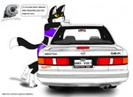 anthro black_body car clothing feet female fur outside pink_nose purple_clothing simple_background solo speech_bubble sportswear tail text thinking turbocharger vehicle white_arms white_background white_body white_feet white_fur yellow_eyes todo_the_fox hot_wheels mattel nissan nissan_sentra shelby_(todo_the_fox) domestic_cat felid feline felis mammal tuxedo_cat digital_drawing_(artwork) digital_media_(artwork) hi_res ibispaint_(artwork) spanish_text translated