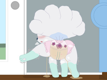ambiguous_gender bodily_fluids diaper door feral flower fluffy fluffy_tail furniture genital_fluids grass heart_symbol leaking_diaper leg_markings looking_pleasured markings multi_tail omorashi open_mouth plant pull-ups_(diaper) quadruped raised_leg raised_tail shaking sky socks_(marking) sofa solo standing steam tail trembling unclean_diaper urine urine_on_ground urine_on_leg urine_pool urine_stream used_diaper using_diaper watersports wet_diaper wetness_indicator wetting wetting_diaper 81yffulfmm nintendo pokemon alolan_form alolan_vulpix generation_7_pokemon pokemon_(species) regional_form_(pokemon) 4:3 absurd_res hi_res