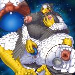 4_fingers 4_toes anisodactyl anthro anthro_pred anus areola aroused avian_feet beak belly big_areola big_belly big_breasts big_nipples biped black_claws blush bodily_fluids breasts claws close-up cutaway detailed_background digitigrade earth eyelashes feathered_wings feathers feet female finger_claws fingers front_view grey_body grey_feathers huge_breasts huge_thighs lactating looking_pleasured macro mature_anthro mature_female moon multicolored_body multicolored_feathers nipples non-mammal_breasts non-mammal_nipples nude open_beak open_mouth outside overweight overweight_anthro overweight_female penetration pink_areola pink_nipples pink_tongue planet planet_dwarfing planet_in_pussy planet_insertion scuted_arms scutes solo space spacescape spread_legs spreading talons terra_macro thick_thighs toe_claws toes tongue two_tone_body two_tone_feathers vaginal vaginal_penetration white_body white_feathers wide_hips winged_arms wings yellow_beak bubonikku aunt_ziz_(dekkaitori) accipitrid accipitriform avian bird eagle sea_eagle steller's_sea_eagle 2017 censored digital_media_(artwork) hi_res mosaic_censorship shaded