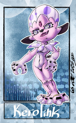 ambiguous_gender anthro claws digit_ring feathers feet fur jewelry male open_mouth paws pink_body pink_fur pose purple_eyes ring solo tail toe_ring toes gs-fox nintendo pokemon fan_character kerolink generation_4_pokemon pokemon_(species) weavile colored digital_media_(artwork) full-length_portrait hi_res portrait shaded